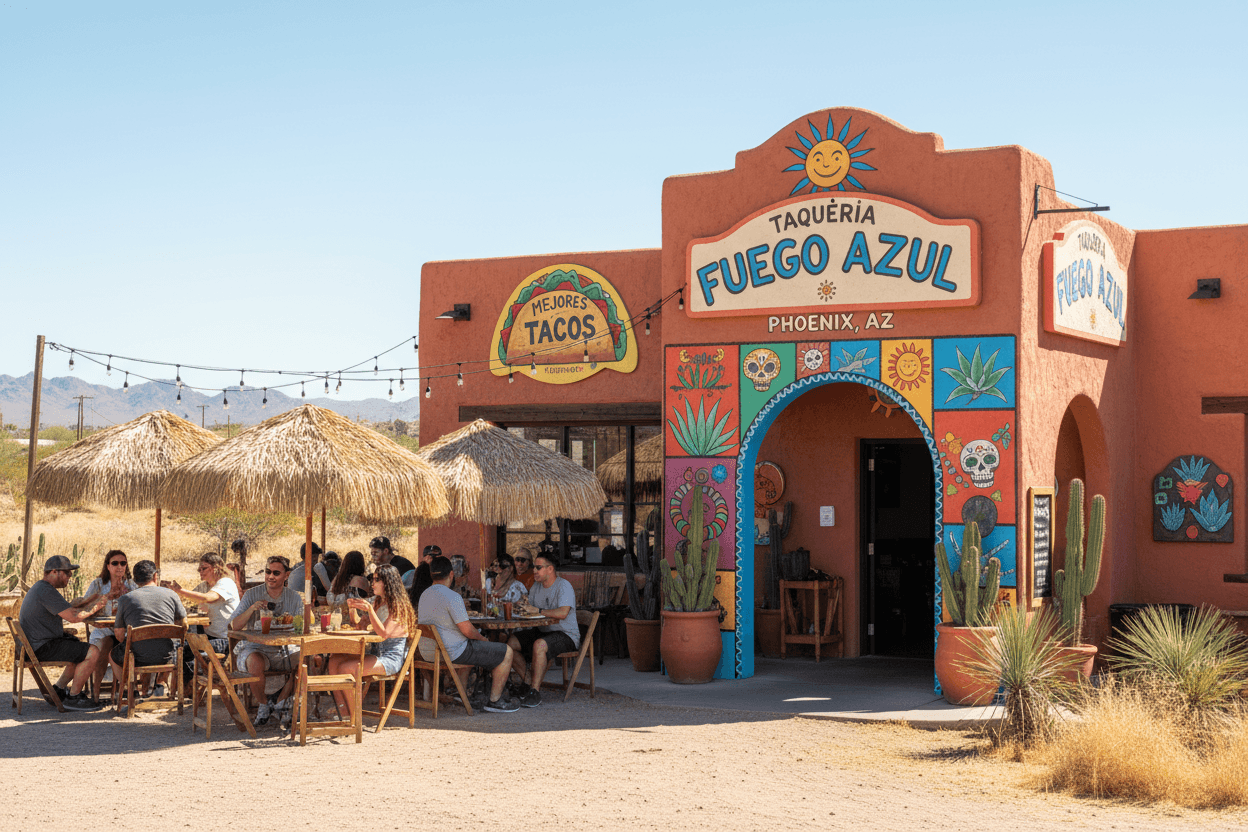 Tacos Huicho Oak Street location